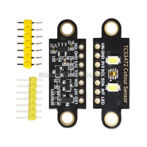 NEW TCS34725 RGB Color Recognition Sensor Module Bright Light Sensor TCS3472XFN - Bild 7 von 13