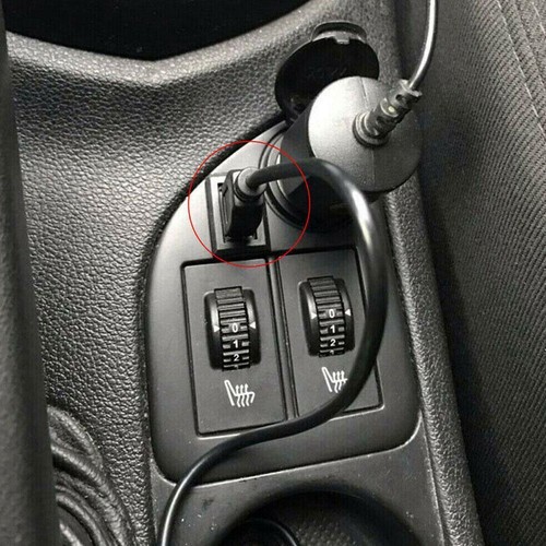 USB 2.0 Socket Adapter Connector Extension Cable Car NEW Car Motorcycle new~ - Picture 8 of 11