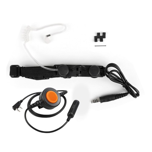 Z-Tactical Throat Mic Adjustable Headset pour Kenwood TK-208 TK-220 TK-240 TH-28 - Zdjęcie 14 z 15