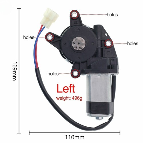 12V/24V 4 hole 7 teeth For Toyota Honda Nissan Electric Car Window Lifter Motor - Picture 13 of 16