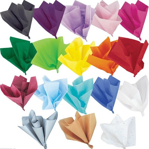 Tissue paper for gift wrapping multicolour. Fast Dispatch. UK stock. Acid free - Picture 12 of 32