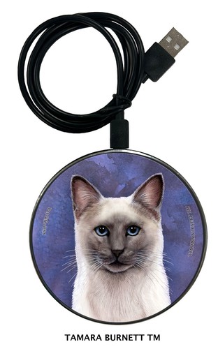 Siamese Cat Zoomies Phone and Device Charger