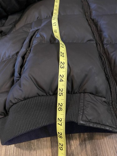Vintage Y2K Polo Ralph Lauren Reversible Down Puffer Bomber Jacket Size Large - Picture 12 of 13