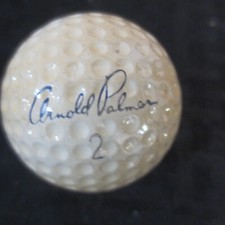 Vintage Golf Ball Arnold Palmer Signature LC