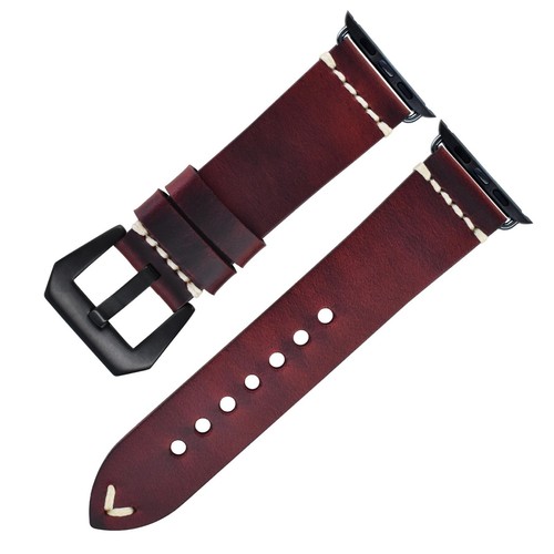 iWatch Apple Armband Echt leder Rindsleder 38/40 42/44 PREMIUM - Bild 5 von 25