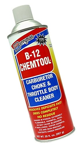 Berryman 0120C B-12 Chemtool Carburetor, Choke & Throttle Body Cleaner with E... - 第 1/1 張圖片