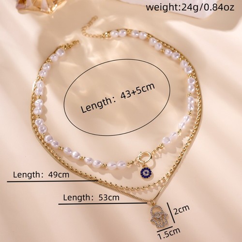 Metal Clavicle Chain Rhinestone Long Tassel Choker Pendant Necklace Jewelry - Picture 2 of 8