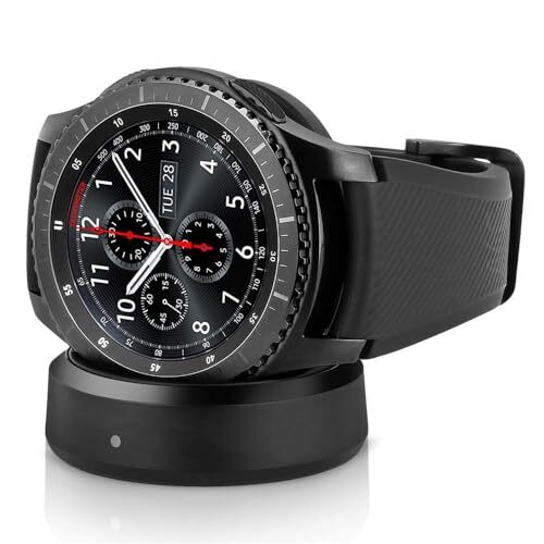 Verizon Samsung Gear S3 Frontier - 46mm - Dark Gray - SM-R765VDAAVZW - Picture 2 of 4