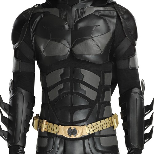 2022 Batman Cavaliere Oscuro Bruce Wayne Guanti Armatura Gilet Cintura Cosplay Costume Oggetti di scena - Foto 1 di 18