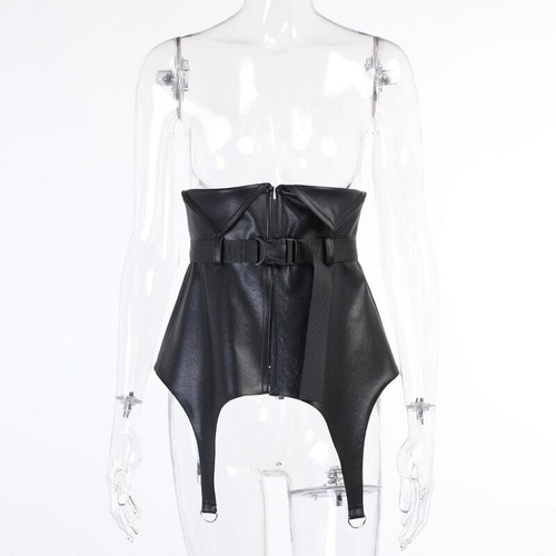 Women Mini High Waist Party Bodycon Pencil Skirt Ladies with Belt Asymmetry Sexy - Bild 9 von 12