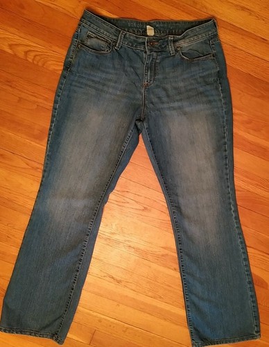 Sonoma Life Style Women's Size 12 Blue Bootcut Denim Jeans