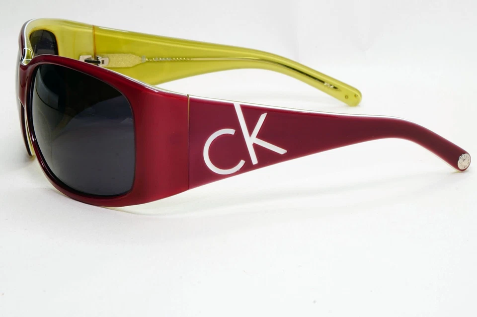 Очки солнцезащитные Calvin Klein 2005 винтажные темно-красные черные унисекс CK4066S 288 121124 - Изображение 3 из 4
