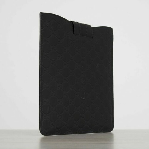 New Authentic GUCCI GG Monogram Guccissima Leather iPad Case