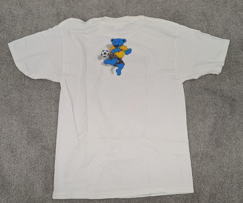 Grateful Dead Bears Soccer Football T-Shirt XL Extra Large Vintage 1996 Gildan - Picture 6 of 13