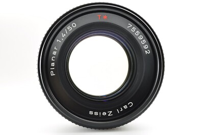 CONTAX Planar 50 1.4 T＊ Carl Zeiss T* PLanar 50mm F1.4 lens Contax Yashica C/Y mount