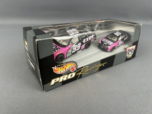 Hot Wheels Pro Racing 1998 Jeff Burton #99 Exide Taurus 1/43+1/64 2 Car Set NIB - Picture 6 of 10