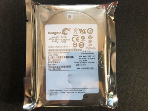 Seagate Enterprise 1.2TB 10K 2.5" 6GB/s SAS Hard Drive HDD 1DA200 ST1200MM0007 - Picture 1 of 4