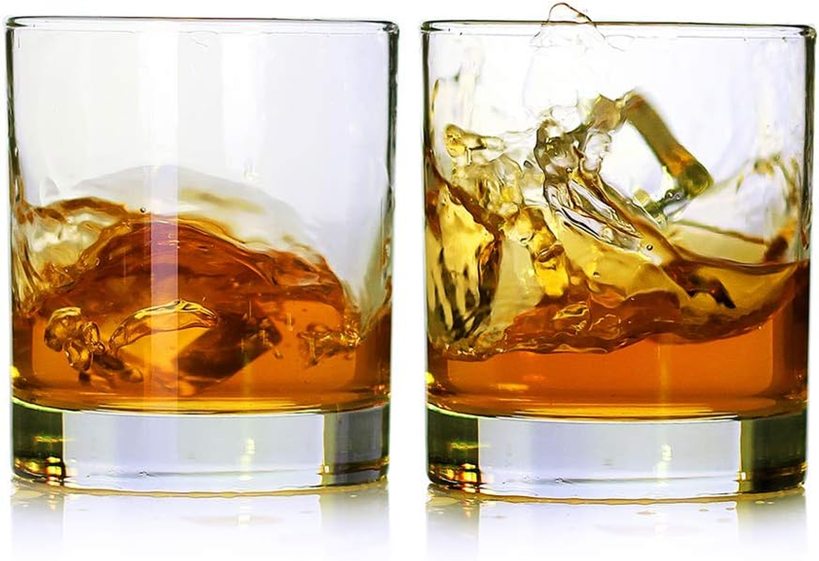 Premium 11oz Whiskey Glasses Set of 2 - Scotch & Bourbon Cocktail Drinkware-image