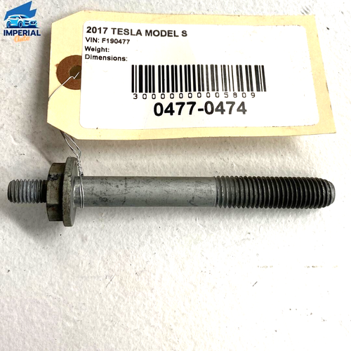Tesla Model S Rear Subframe Left or Right Double Thread Bolt OEM 1PCS 2012-2020 - Imagen 1 de 15