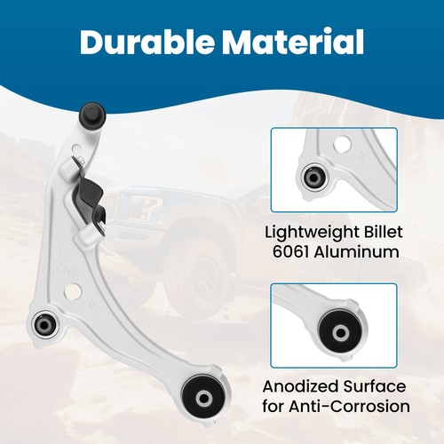 Front Suspension Control Arm Right for Nissan Maxima 2009-14 Direct Replacement - Picture 7 of 12
