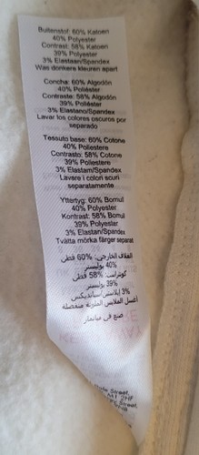 Sudadera Principles Damas Talla UK 8 Crema LS Cuello Redondo - Imagen 11 de 17