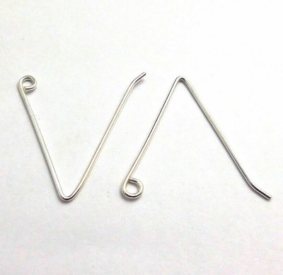 52 PCS 20X10MM COPPER EARRING FINDING STERLING SILVER PLATED 600GG 52 PCS 20X10MM COPPER EARRING FINDING STERLING SILVER PLATED 600GG