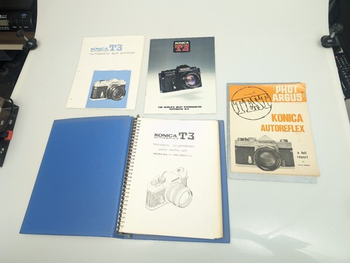 OFFICIAL Konica Autoreflex T3 Service Manual RARE Extras - Picture 14 of 17