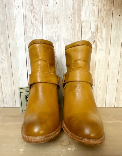 Frye Tabitha Harness Leather Booties Women's Sz 5.5 New - Picture 2 of 15