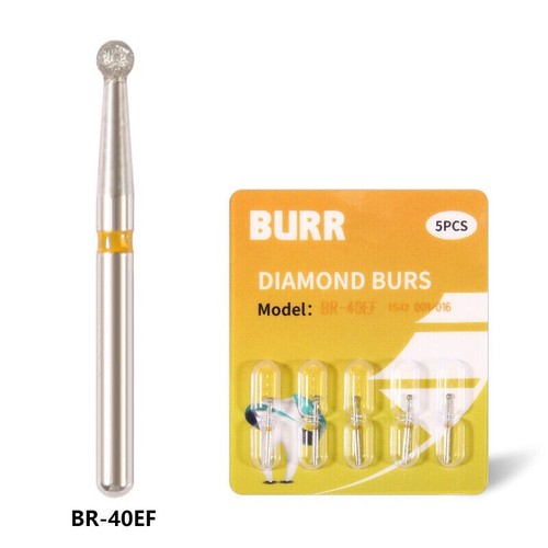 5 pcs Zahnarzt Diamant Bohrer Schleif Fräs Präparation Dental High speed Turbine - Bild 653 von 757