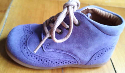 Bisgaard Halbschuhe, Schnürung, Flieder, Leder, EU 23, Neu, älteres Modell - Bild 2 von 6
