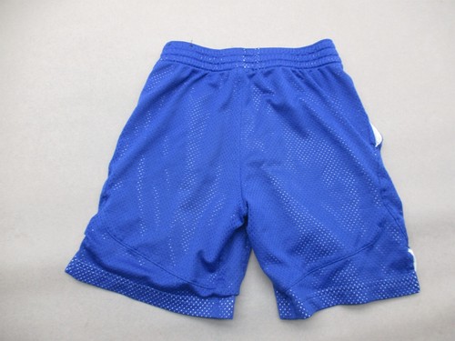NIKE DRI-FIT Size S Boys Blue Mesh Stretch Waist Lined Pocket Running Shorts 383 - Picture 5 of 6