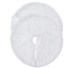 Xmas Tree Skirt Mini Small Christmas Treeskirt White Chriatmas for