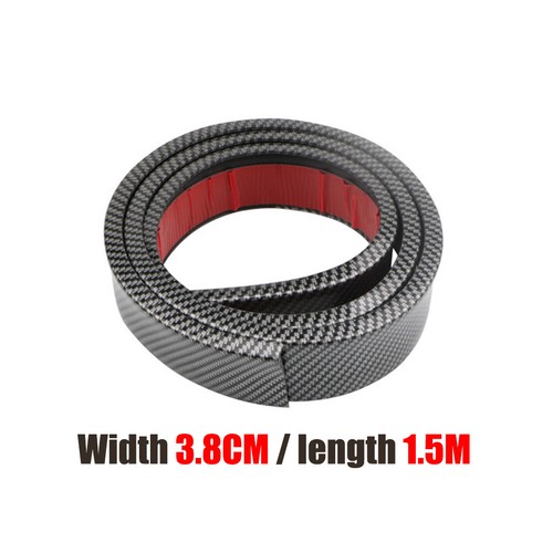 4Pcs Universal Car Fender Flare Edge Trim Self-Adhesive Wheel Sticker Protector - Foto 5 di 14