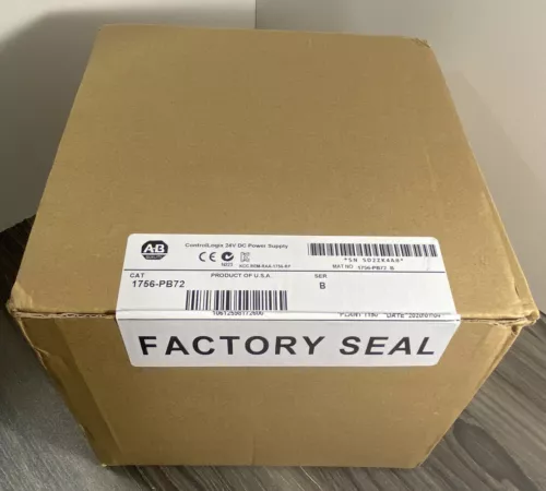 AB 1756-PB72 New Factory Sealed SER C ControlLogix 24V DC Power Supply 1PC