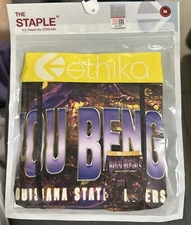 Ethika Louisiana State University Men’s Boxer Brief Sz M NEW