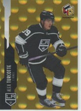 2021-22 Upper Deck #HG-8 Alex Turcotte HoloGrFx Rookies Gold