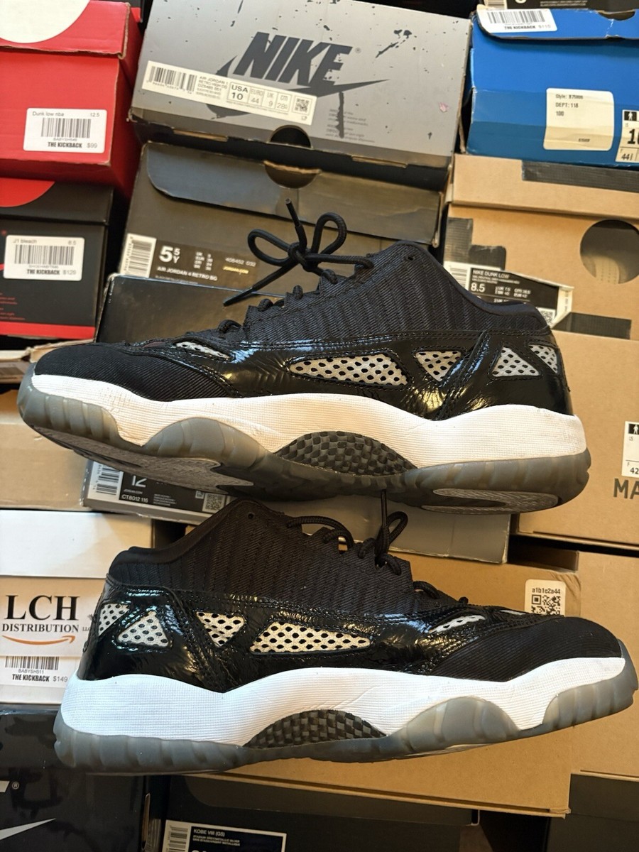 Air Jordan 11 Retro Low IE SIZE 10 CRAFT Black/Black-White 919712