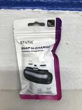 Statik Snap-N-Charge Universal Portable Power Bank 3000mAh With 3 Connectors New