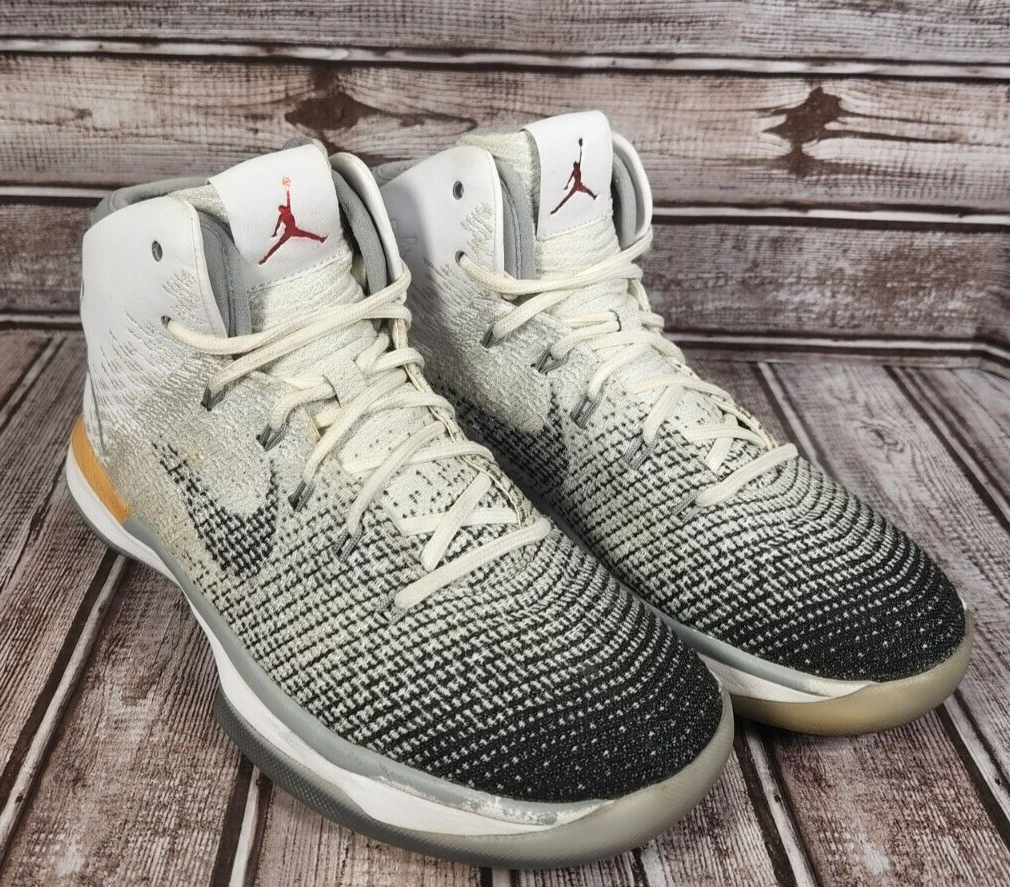 NIKE JORDAN 31 CHINESE NEW YEAR Men\'s 8 White Gray Basketball Shoes Sneakers Jordan 31  main image 3
