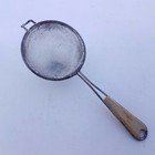 Fine Mesh Strainer Flour Colander Sifter Sieve Wood Handle 7-Inch Long