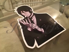 Black Butler Kuroshitsuji Anime - Sebastian Michaelis Sticker Decal Vinyl manga