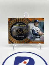 2023 Topps Five Star Carlton Fisk Golden Graphs Auto #3/5 Boston Red Sox