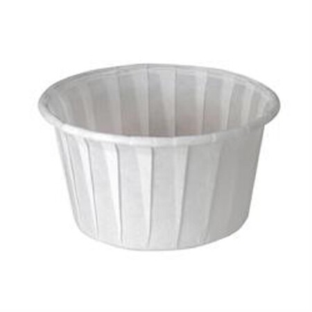 Souffle Cup Solo 4 oz. White Paper Disposable -Case of 5000 - Picture 1 of 1