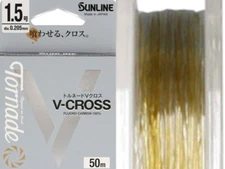 Sunline Tornado V-CROSS Fluorocarbon #3.5-4 lb 50m Made in Japan