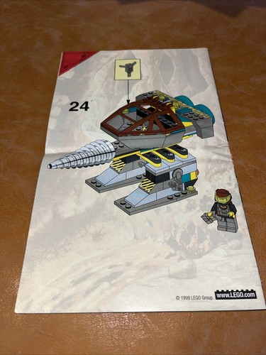 Vintage Lego System 4940 Rock Raiders Granite Grinder Instruction Manual Only - Picture 2 of 2