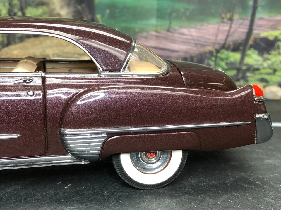 1:24 Diecast Car Franklin Mint BROWN 1949 CADILLAC COUPE DE VILLE No Box AS-IS - Image 4 of 4
