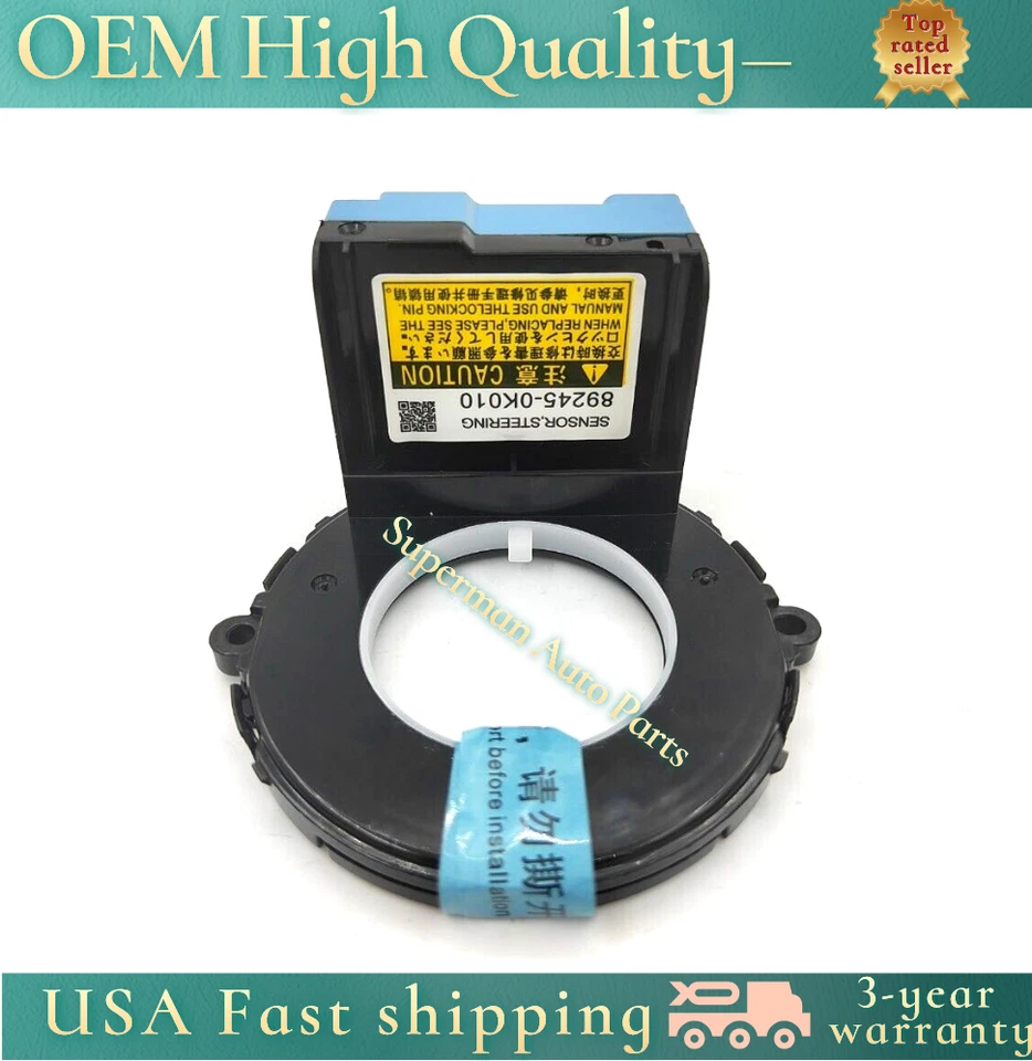 Steering Angle Sensor For Toyota 2009-2013 Fortuner 2005-2015 Hilux 89245-0K010 - Image 3 of 4