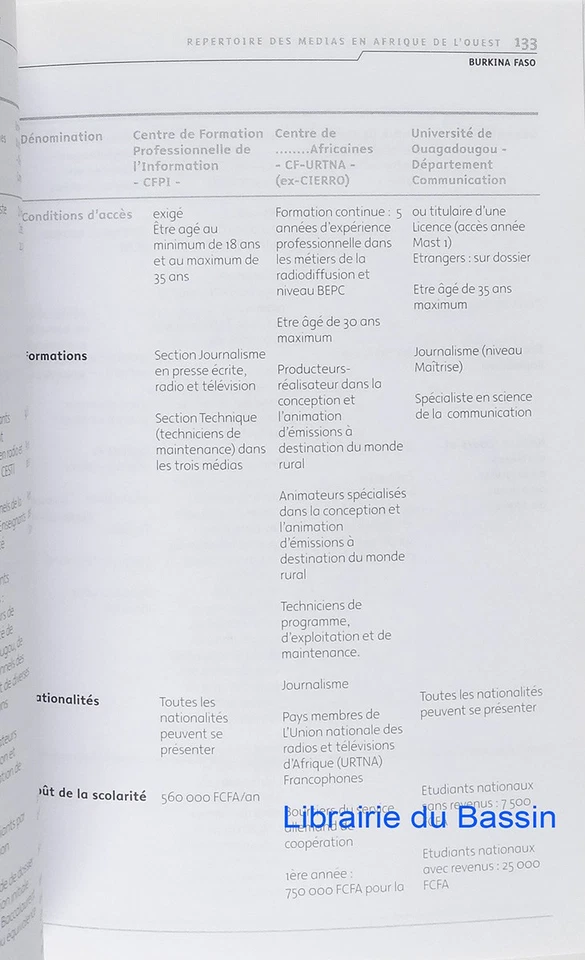 Répertoire des médias en Afrique de l'Ouest Collectif 2004 - Photo 4/4
