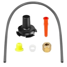 4335 Feed Tube Assembly with Compression Sleeve & Nut Compatible with Aprilaire