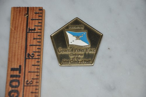 Pentagon Chairman Joint Chief Of Staff Army Navy Airforce Marines Challenge Coin - Picture 3 of 3